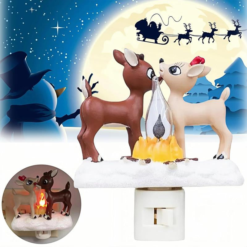 Christmas Tree Lights Lamps Christmas Decoration Night Lights Bedside Lamps Socket Night Lights Holiday Gifts Christmas Gifts