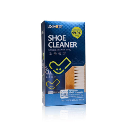 Shoe Cleaner(6.76 Oz), Sneaker Cleaner Foam for Removing Stains and Dirt, Shoe Cleaning Solution for White Shoes, Ideal for Footwear, Safe for Leather, Suede, Nubuck, Cotton, Knits,White Shoe Foam Cleaner-Pickzone