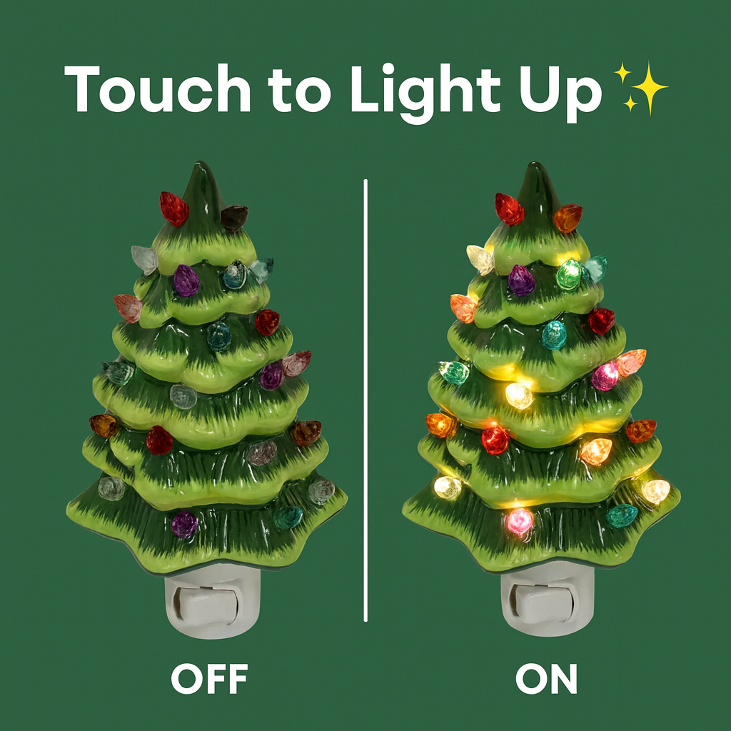 Night Lamp For Christmas Tree